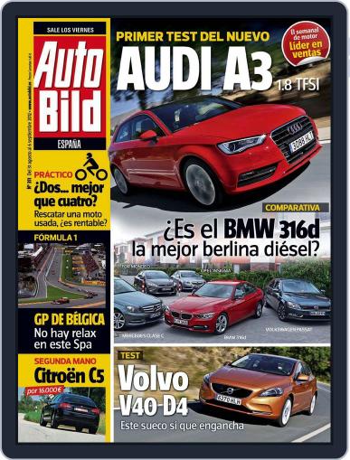 Auto Bild Es August 31st, 2012 Digital Back Issue Cover