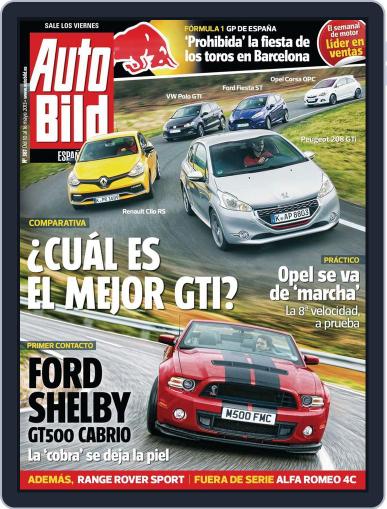 Auto Bild Es May 9th, 2013 Digital Back Issue Cover
