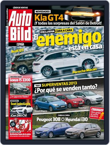 Auto Bild Es January 10th, 2014 Digital Back Issue Cover