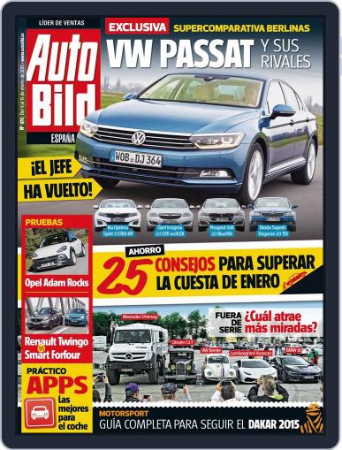 Auto Bild Es January 9th, 2015 Digital Back Issue Cover