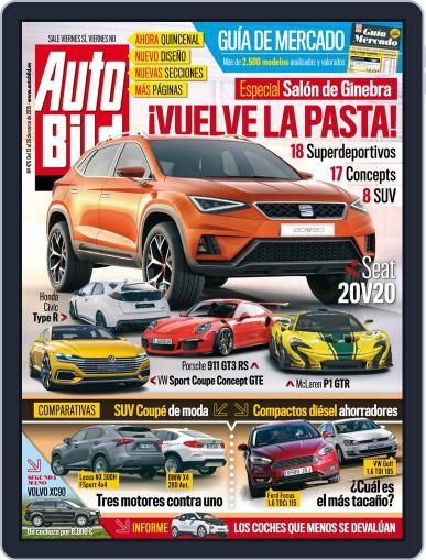 Auto Bild Es March 13th, 2015 Digital Back Issue Cover