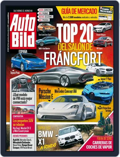 Auto Bild Es September 25th, 2015 Digital Back Issue Cover