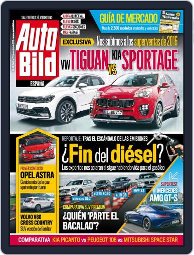 Auto Bild Es October 9th, 2015 Digital Back Issue Cover
