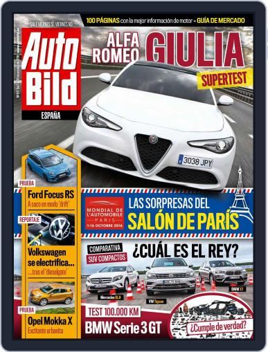 Auto Bild Es October 7th, 2016 Digital Back Issue Cover