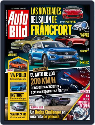 Auto Bild Es September 8th, 2017 Digital Back Issue Cover