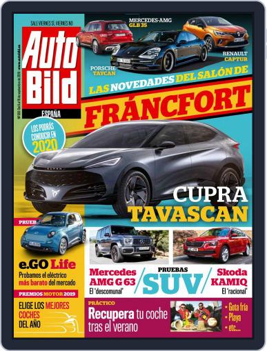 Auto Bild Es September 6th, 2019 Digital Back Issue Cover