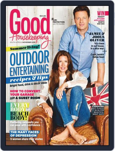 Good Housekeeping South Africa November 1st, 2018 Digital Back Issue Cover
