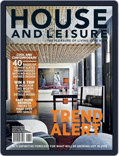 House and Leisure January 1st, 2016 Digital Back Issue Cover