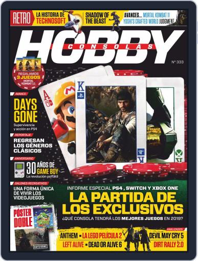Hobby Consolas April 1st, 2019 Digital Back Issue Cover