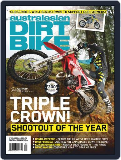 Australasian Dirt Bike June 1st, 2019 Digital Back Issue Cover