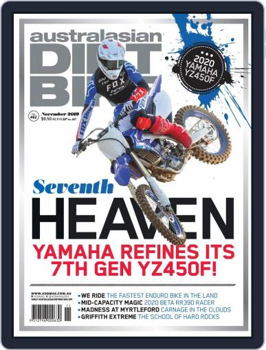 Australasian Dirt Bike November 1st, 2019 Digital Back Issue Cover