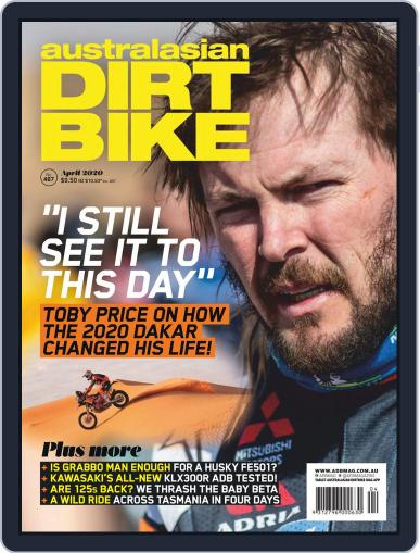 Australasian Dirt Bike April 1st, 2020 Digital Back Issue Cover