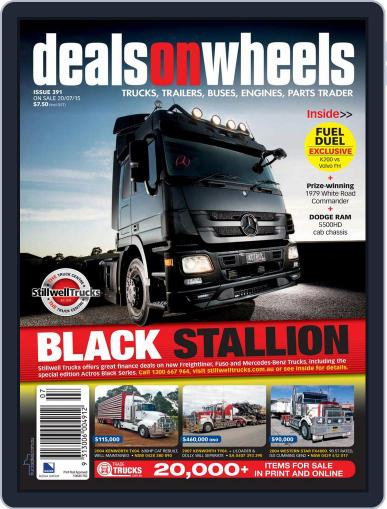 Deals On Wheels Australia July 1st, 2015 Digital Back Issue Cover