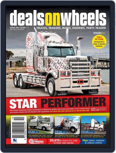 Deals On Wheels Australia October 11th, 2015 Digital Back Issue Cover