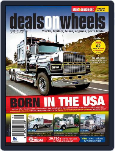 Deals On Wheels Australia November 9th, 2015 Digital Back Issue Cover