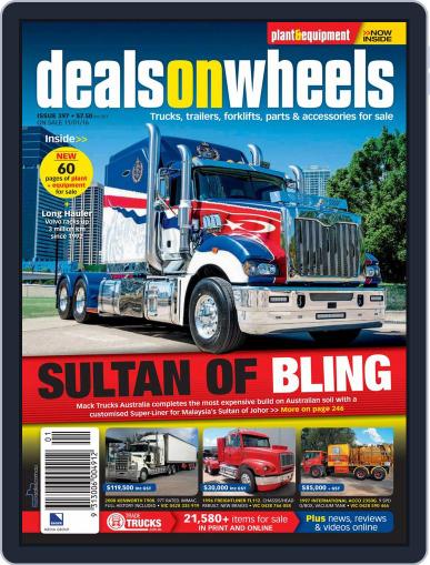 Deals On Wheels Australia January 10th, 2016 Digital Back Issue Cover