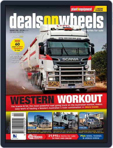 Deals On Wheels Australia February 1st, 2016 Digital Back Issue Cover