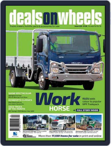Deals On Wheels Australia April 16th, 2018 Digital Back Issue Cover