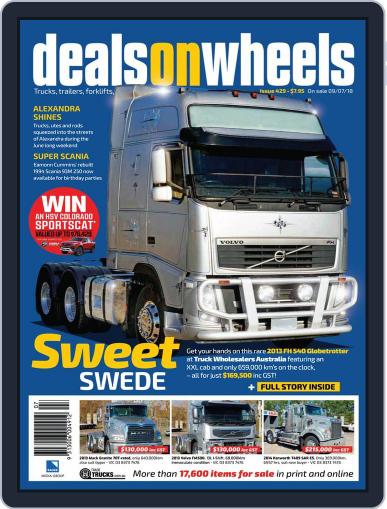 Deals On Wheels Australia July 9th, 2018 Digital Back Issue Cover