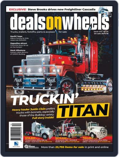 Deals On Wheels Australia December 1st, 2018 Digital Back Issue Cover