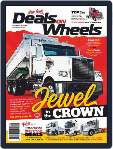Deals On Wheels Australia July 1st, 2019 Digital Back Issue Cover
