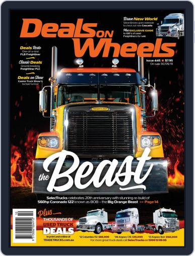 Deals On Wheels Australia October 1st, 2019 Digital Back Issue Cover