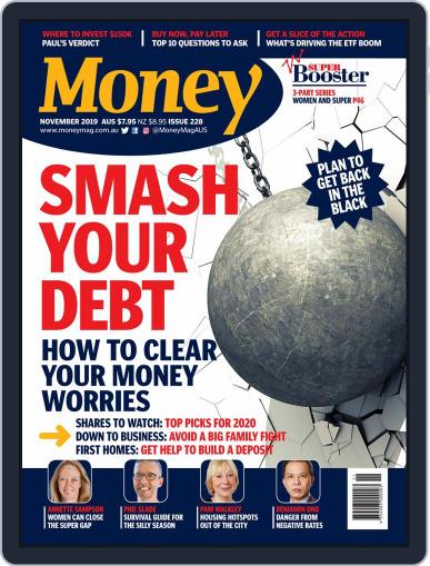 Money Australia November 1st, 2019 Digital Back Issue Cover