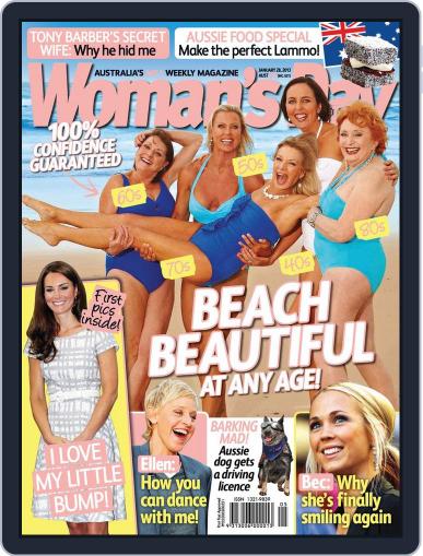 Woman's Day Australia January 19th, 2013 Digital Back Issue Cover