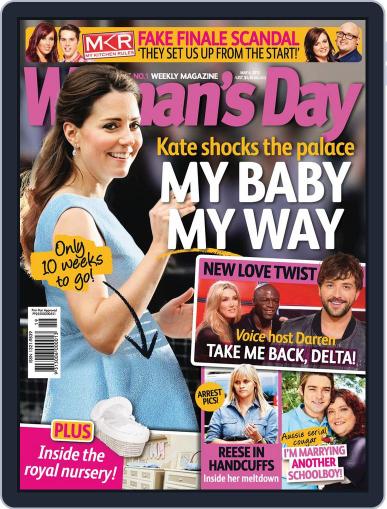 Woman's Day Australia April 28th, 2013 Digital Back Issue Cover
