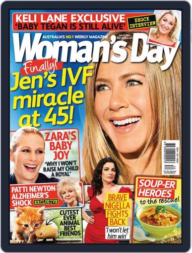 Woman's Day Australia July 14th, 2013 Digital Back Issue Cover