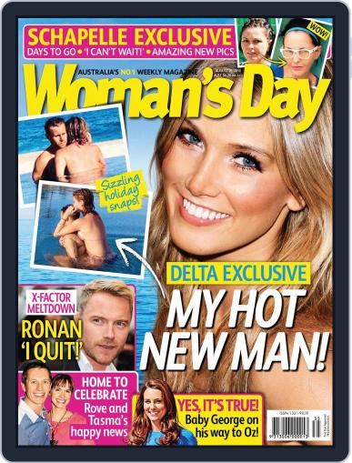 Woman's Day Australia August 18th, 2013 Digital Back Issue Cover