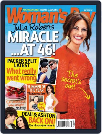 Woman's Day Australia September 17th, 2013 Digital Back Issue Cover