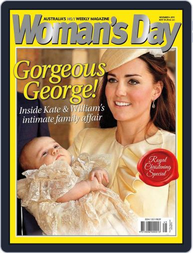 Woman's Day Australia October 27th, 2013 Digital Back Issue Cover