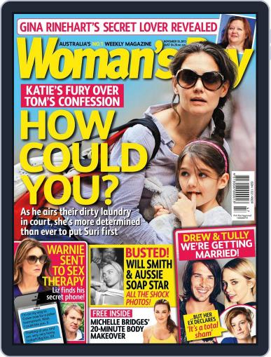 Woman's Day Australia November 10th, 2013 Digital Back Issue Cover