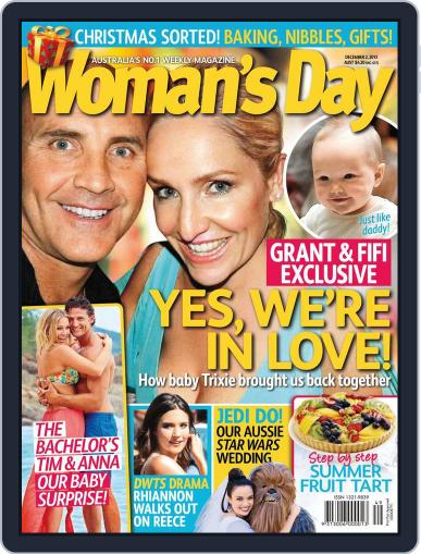 Woman's Day Australia November 24th, 2013 Digital Back Issue Cover