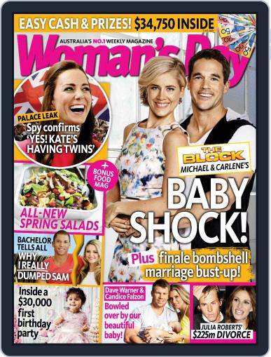 Woman's Day Australia October 6th, 2014 Digital Back Issue Cover