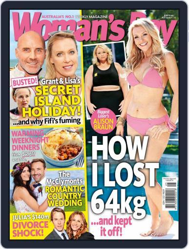 Woman's Day Australia June 6th, 2015 Digital Back Issue Cover