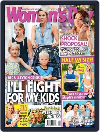 Woman's Day Australia October 17th, 2015 Digital Back Issue Cover