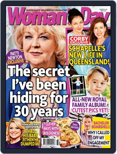 Woman's Day Australia July 31st, 2016 Digital Back Issue Cover