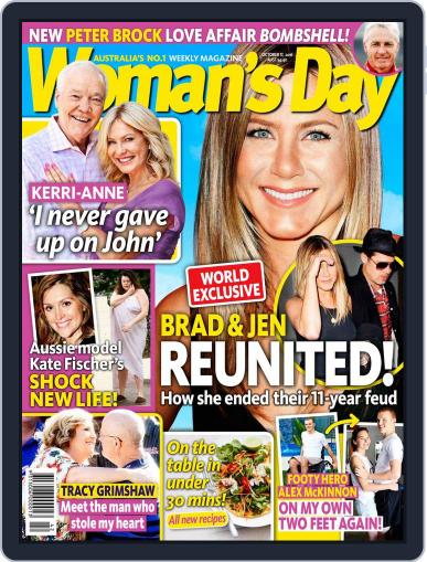 Woman's Day Australia October 17th, 2016 Digital Back Issue Cover