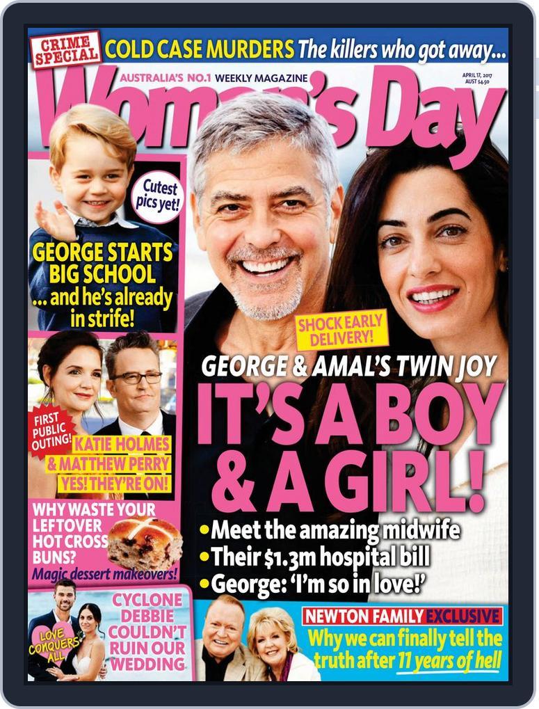 Woman's Day Australia (Digital) Subscription                    April 17th, 2017 Issue