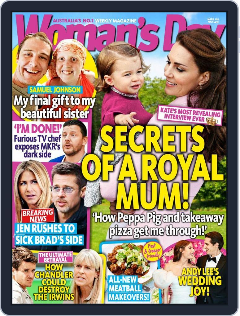 Woman's Day Australia (Digital) Subscription                    May 8th, 2017 Issue
