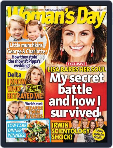 Woman's Day Australia May 29th, 2017 Digital Back Issue Cover