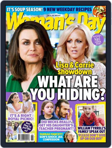 Woman's Day Australia June 25th, 2018 Digital Back Issue Cover