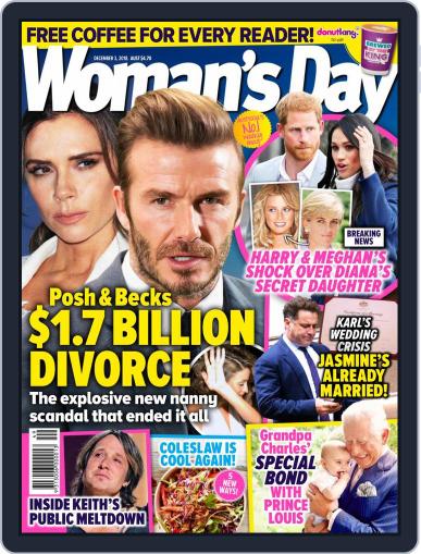 Woman's Day Australia December 3rd, 2018 Digital Back Issue Cover