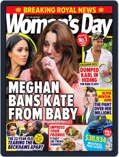 Woman's Day Australia May 6th, 2019 Digital Back Issue Cover