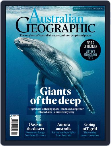 Australian Geographic June 29th, 2016 Digital Back Issue Cover