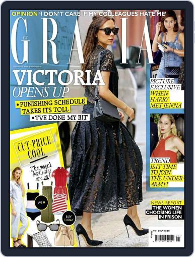 Grazia June 15th, 2015 Digital Back Issue Cover