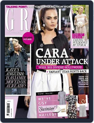 Grazia August 10th, 2015 Digital Back Issue Cover