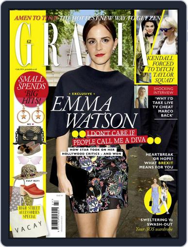Grazia June 28th, 2016 Digital Back Issue Cover
